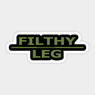 10-36 Tee - Filthy Leg Sticker